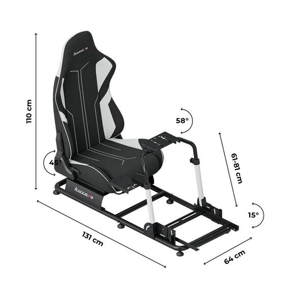 Huzaro Speed 5.5 gaming stand for racing games