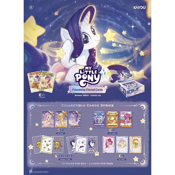 Kayou - MLP Friendship Eternal Rainbow Card (KAYMLPFER002B) / Toys