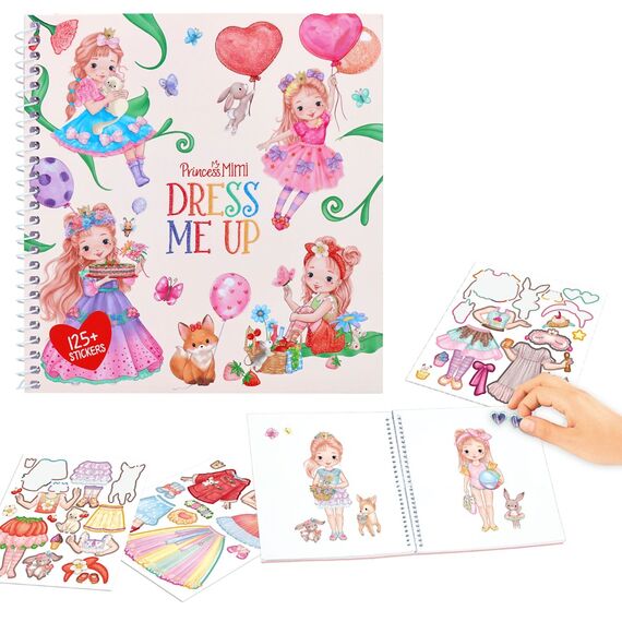 Princess Mimi - Sticker Book Dress Me Up (0414382) / Toys