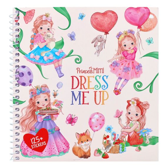Princess Mimi - Sticker Book Dress Me Up (0414382) / Toys