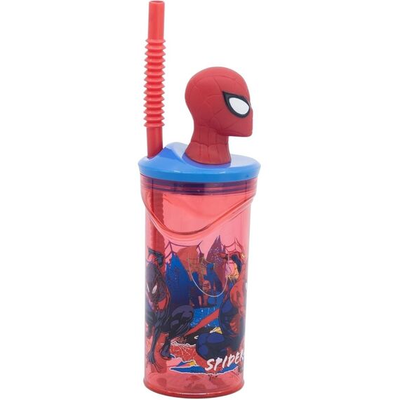 Spiderman – 3D Figurine – Drinking Glass (83566) / Toys