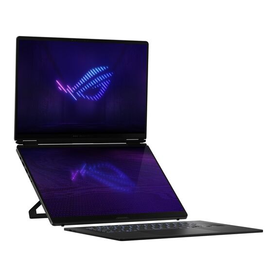 ASUS ROG Zephyrus Duo 16 GX651AX-U9322X Ultra 9 386H 2x16.0"3K Touch OLED 120Hz 1100nits AG 32GB LPDDR5X SSD2TB GeForce RTX 5090 24GB Cam1080p + IR 90WHrs W11Pro Aluminum Stellar Grey