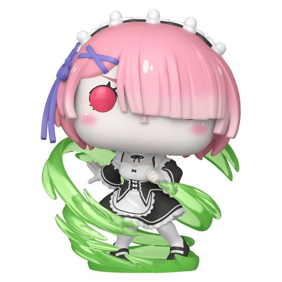 Re:Zero POP! Plus Vinyl Figure Ram (Wind Magic) (Glow) Exclusive 9 cm