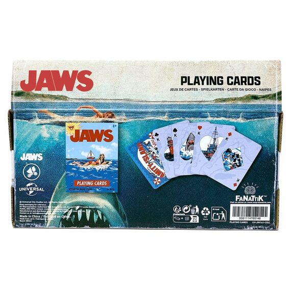 Jaws Playing Cards Display (12 Packs)