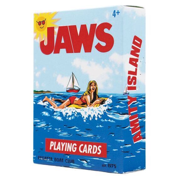 Jaws Playing Cards Display (12 Packs)