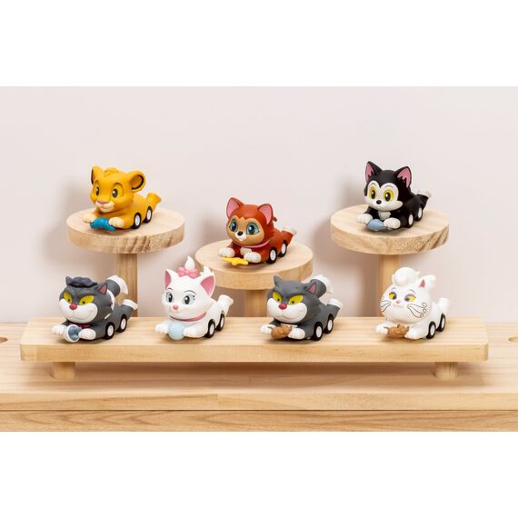 DISNEY - Cats Pounce & Go Series - 6 Figure set 8cm