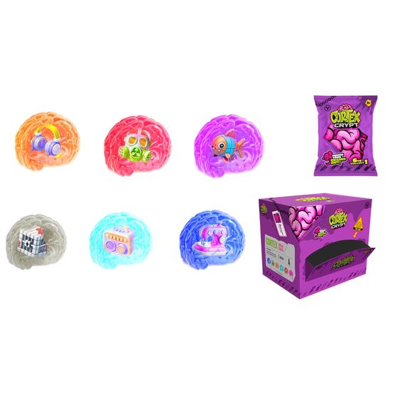 Cortex - Squishy Brains 10cm 6 asst. CDU (400010) / Toys
