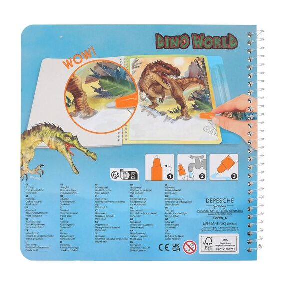 Dino World - Aqua Magic Book ( 0412798 ) / Toys