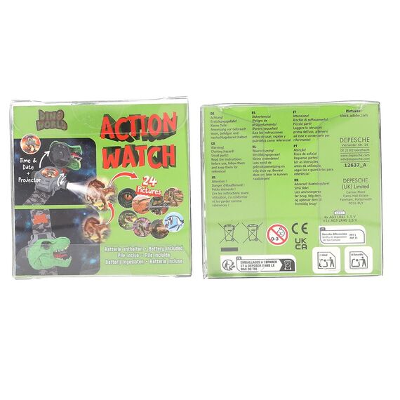 Dino World - Watch With Projector (0012637) / Toys