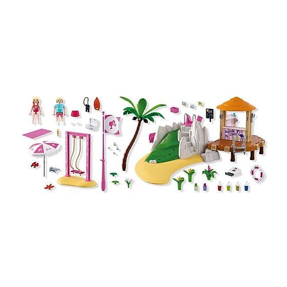 PLAYMOBIL x Barbie – Beach Café (72121) / Toys