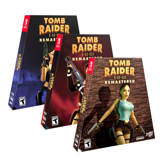 Tomb Raider I-III Remastered Convention Exclusive (Limited Run) (Import) / Nintendo Switch
