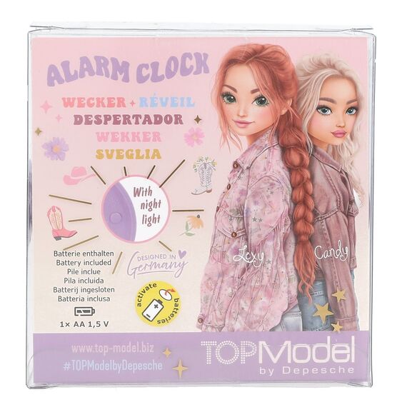 Topmodel - Alarm Clock COWGIRL - Purple / Baby and Children