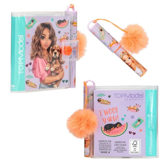 Topmodel - Mini Notebook With Ballpen SUNNY DOG (0414163) / Toys