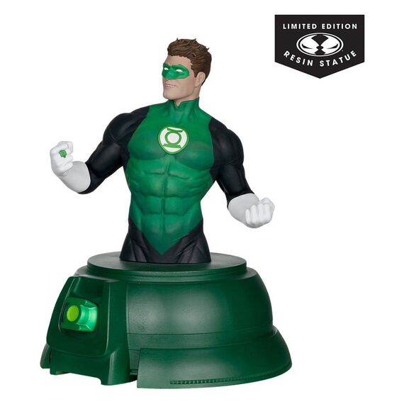 DC Direct Green Lantern Bust 1/1 &nbsp;Hal Jordan with Power Ring Prop Replica (Gold Label) 26 cm