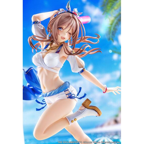 The Idolmaster Gakuen PVC Figure 1/7 Himesaki Rinami Kimi to Semi Blue Ver. 27 cm