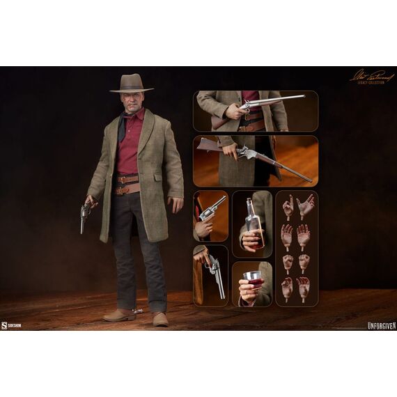 Unforgiven Clint Eastwood Legacy Collection Action Figure 1/6 William Munny 32 cm