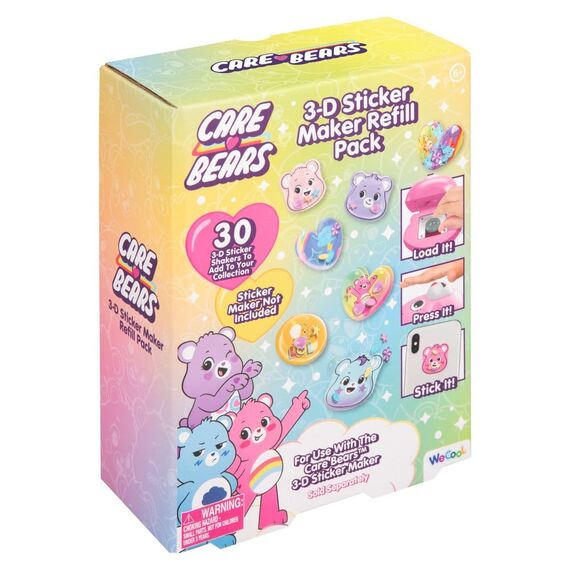 Care Bears 3D Sticker Maker Refills