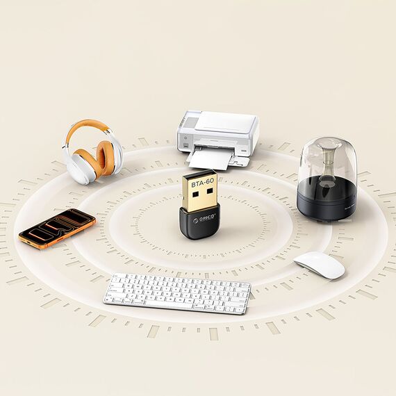 Orico BTA-60 Bluetooth 6.0 Adapter - Black