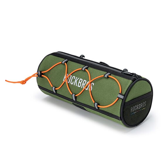 Torba na kierownicę 1,5L Rockbros TL002 ROAD TO SKY wodoodporna – zielona