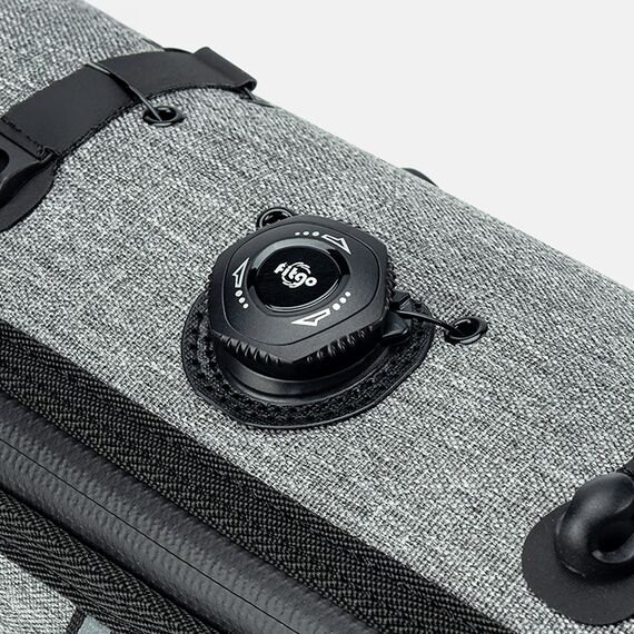 Torba na kierownicę 1,5L Rockbros TL002 ROAD TO SKY wodoodporna – szara