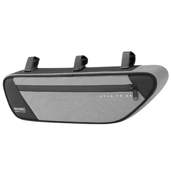 Torba pod ramę 2L Rockbros TL003 ROAD TO SKY wodoodporna – szara
