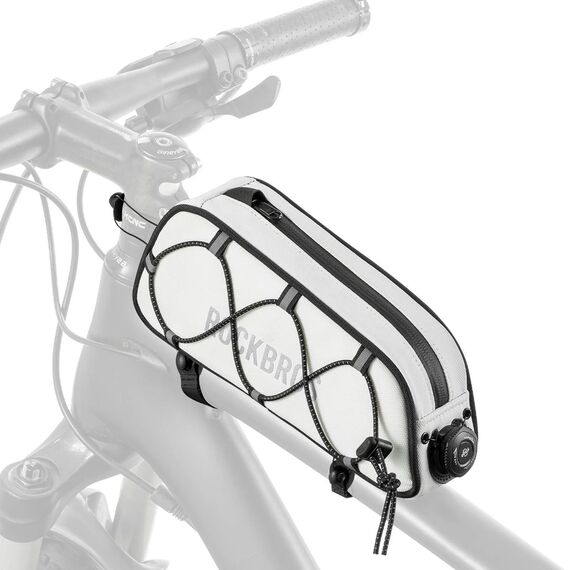 Torba na ramę 0,7L Rockbros TL004 ROAD TO SKY wodoodporna – biała
