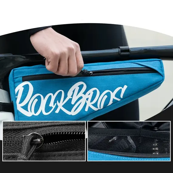 Torba trójkątna Rockbros G008 Flash Journey – XL, niebieska
