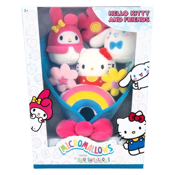 SQUISHMALLOWS - Micromallows Hello Kitty Bouquet Peluche