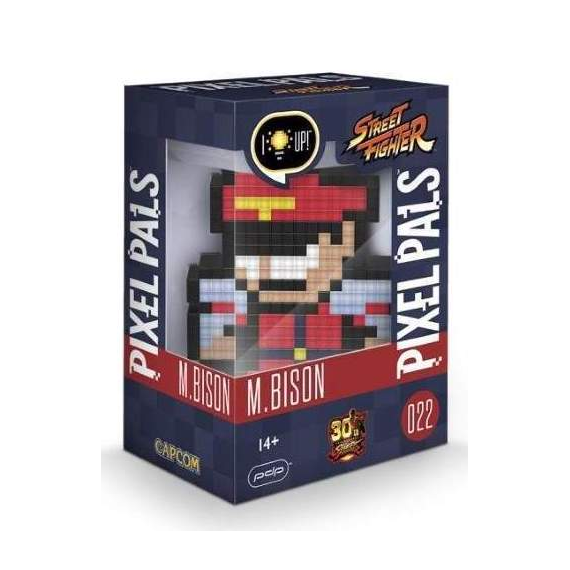 PIXEL PALS Light Up Collectible Figures - Street Fighter - Bison
