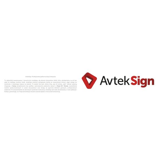 AVTEK INFORMATION MONITOR DS2 75"
