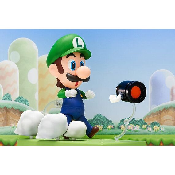 Super Mario Nendoroid Action Figure Luigi 10cm