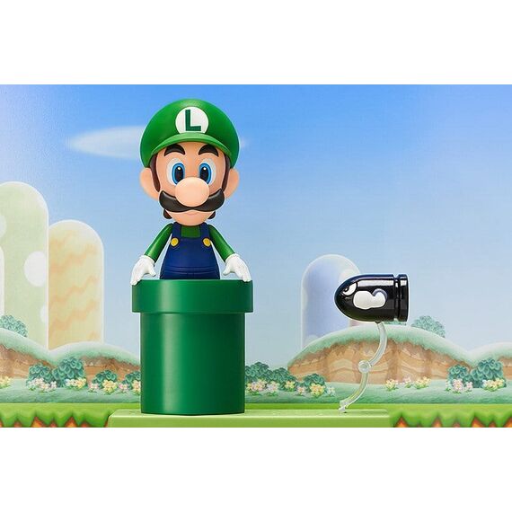 Super Mario Nendoroid Action Figure Luigi 10cm