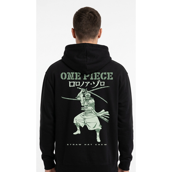 ONE PIECE - Zoro Swords Pose - Hoodie Men (M)