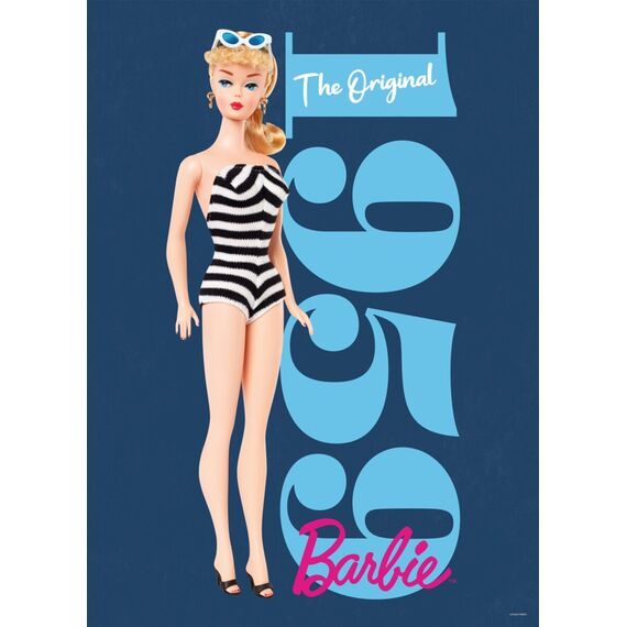 Barbie - The Original puzzle, 1000 pcs (60991) / Toys