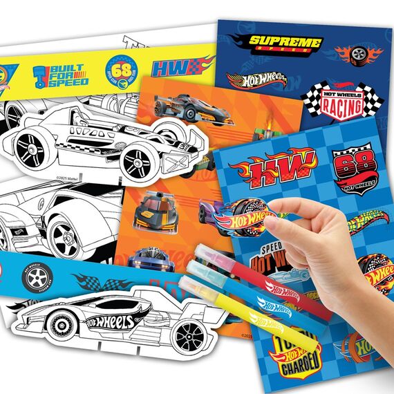 Hot Wheels - Sticker Craft Activity Set (BLA85751) / Toys