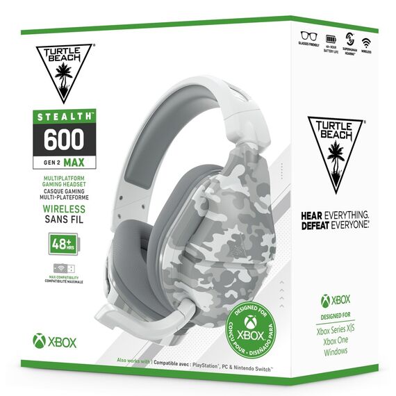 Turtle Beach Stealth 600 Gen2 MAX Arctic Camo Wireless Headset / Xbox Series X