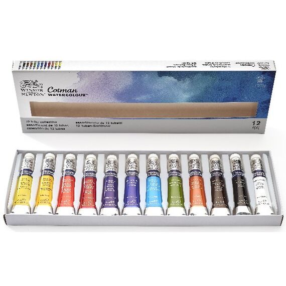 Winsor & Newton - Cotman watercolour tubset 12x8ml (830850) / Toys