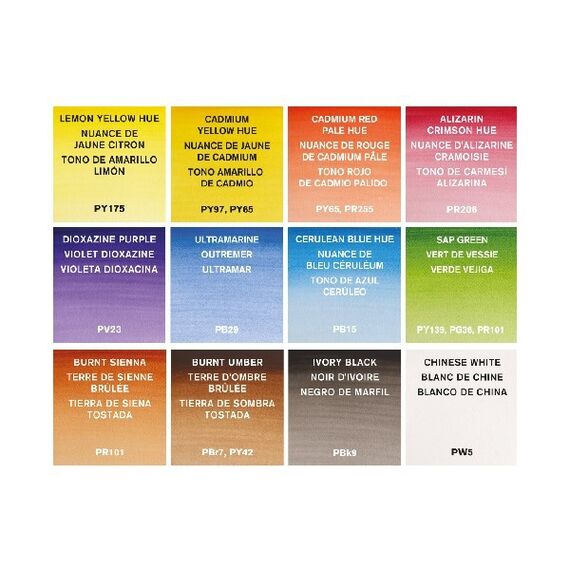 Winsor & Newton - Cotman watercolour tubset 12x8ml (830850) / Toys