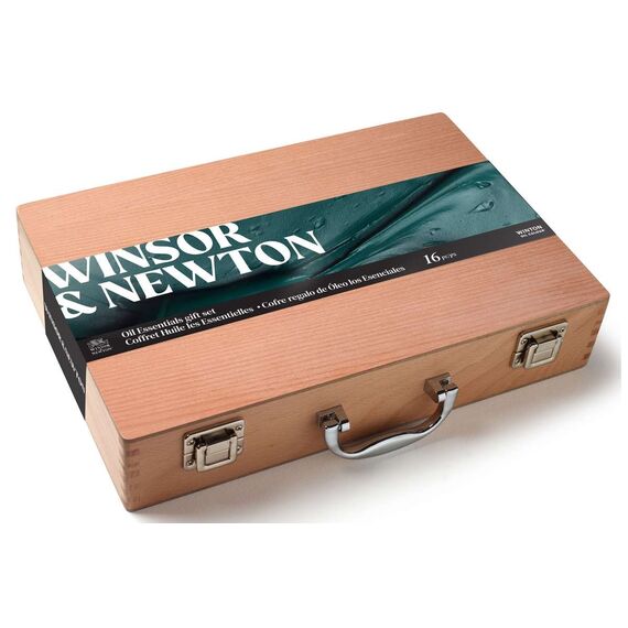 Winsor & Newton - Winton Oil Wooden Set 8x37ml +Accessories (839985) / Toys