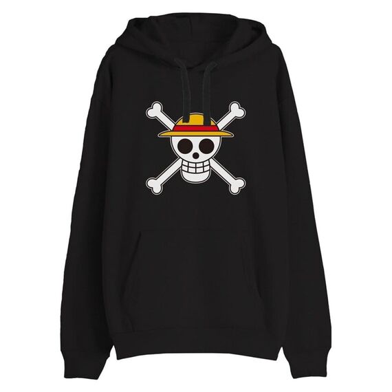 One Piece Sweater Skull Black Size S