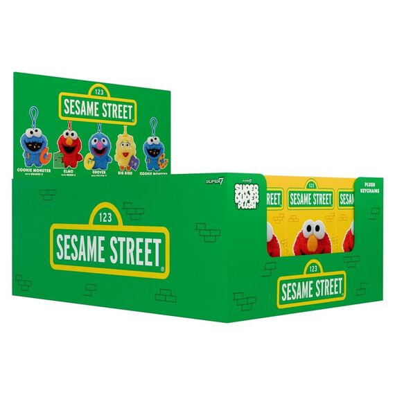 Sesame Street Super Duper Plush Figures Wave 01 Blind Box Display (12)