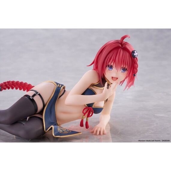 To Love-Ru Darkness Desktop Cute PVC Figure Mea Kurosaki (Chinese Dress Ver.) 13 cm