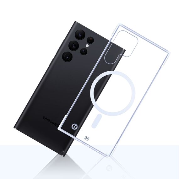 3mk Just20g MagCase for Samsung Galaxy S22 Ultra 5G - Transparent