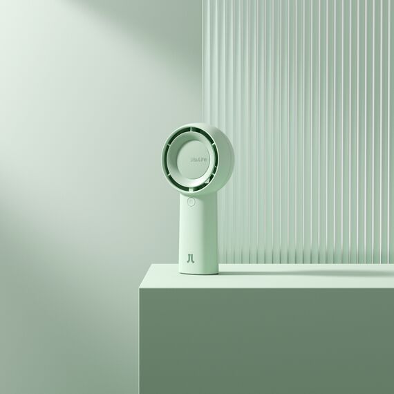 Jisulife Handheld Fan 5 Plus 4000mAh Mini Blower Portable Fan - Green