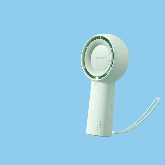 Jisulife Handheld Fan 5 Plus 4000mAh Mini Blower Portable Fan - Green
