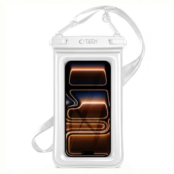 Tech-Protect UWC7 6.9" Waterproof Case - White