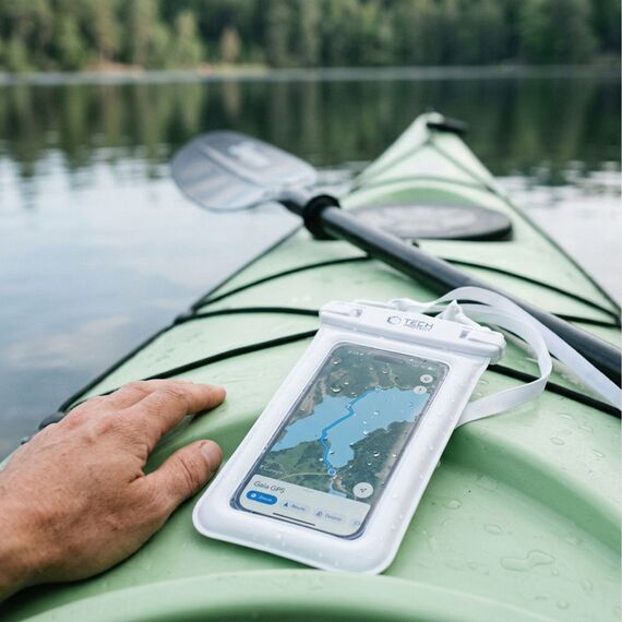 Tech-Protect UWC7 6.9" Waterproof Case - White