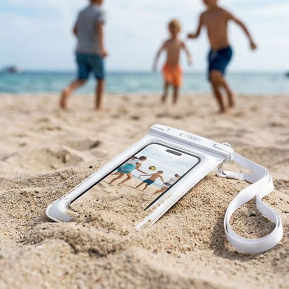 Tech-Protect UWC7 6.9" Waterproof Case - White