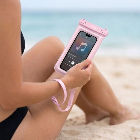 Tech-Protect UWC7 6.9" waterproof case - pink