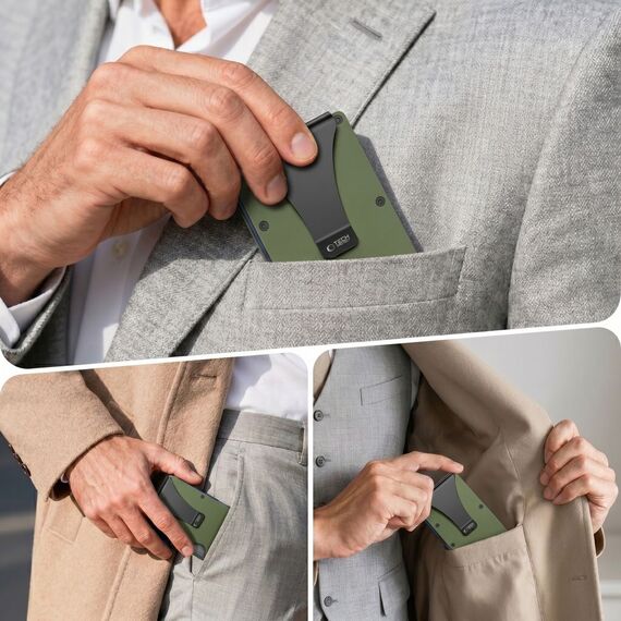 Tech-Protect Thorn RFID Wallet - Green